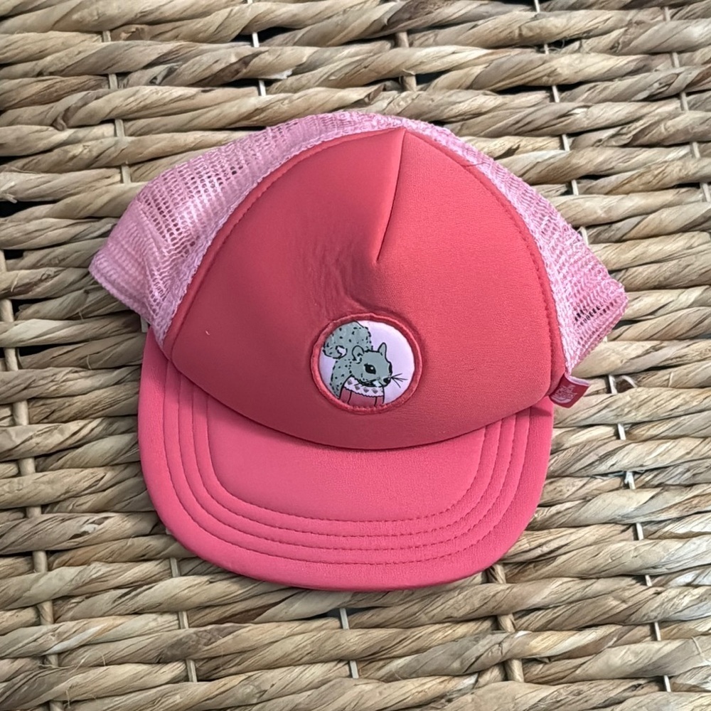 The North Face Pink Trucker Hat